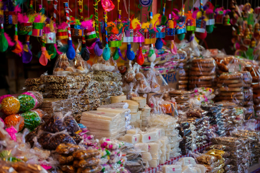 Full range of sweets